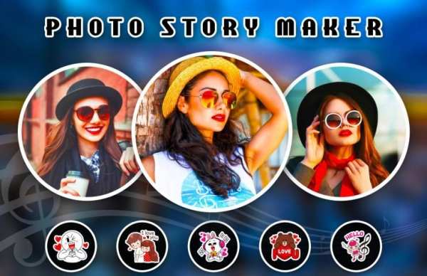 Photo Story Maker With Audio And Mp3 Songs screenshot 1