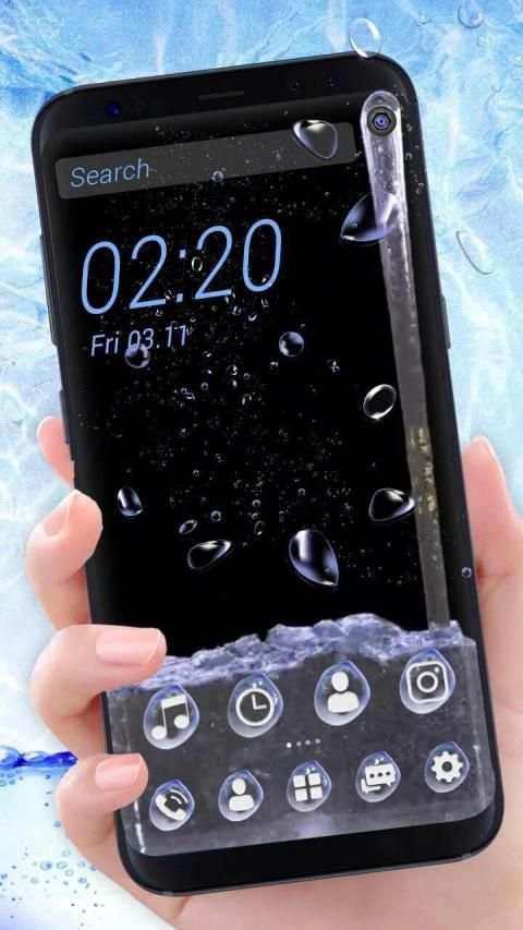 Splash, Water, Drop Themes, Live Wallpaper screenshot 3
