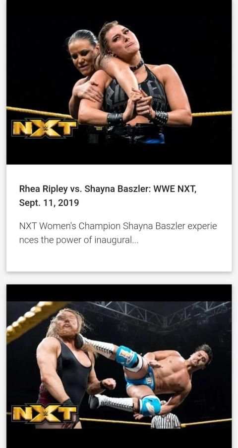 WWE VIDEOS स्क्रीनशॉट 6