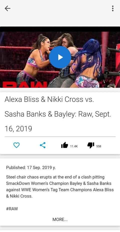 WWE VIDEOS स्क्रीनशॉट 4