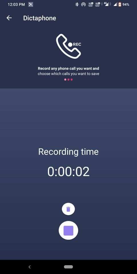 Easy Automatic Call Recorder App , Voice Recorder screenshot 1