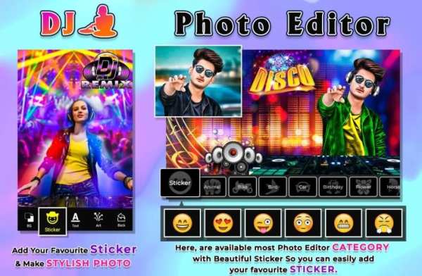 DJ Photo Editor स्क्रीनशॉट 3