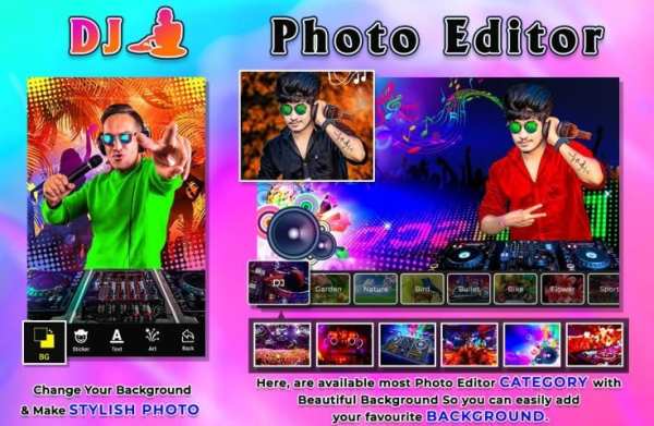 DJ Photo Editor स्क्रीनशॉट 2