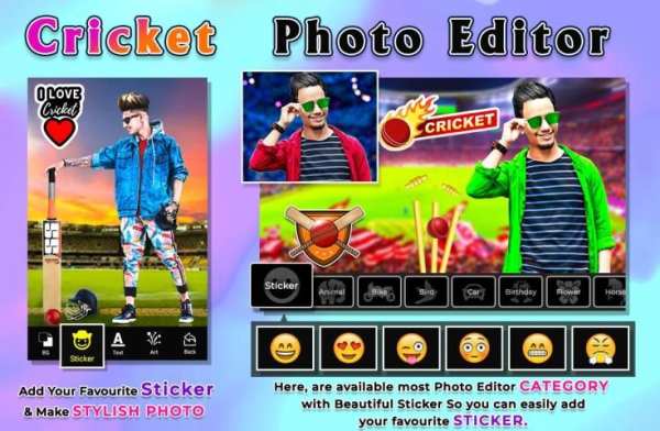 Cricket Photo Editor screenshot 3
