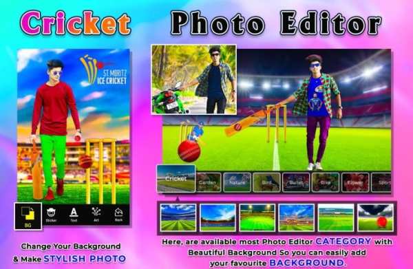Cricket Photo Editor screenshot 4