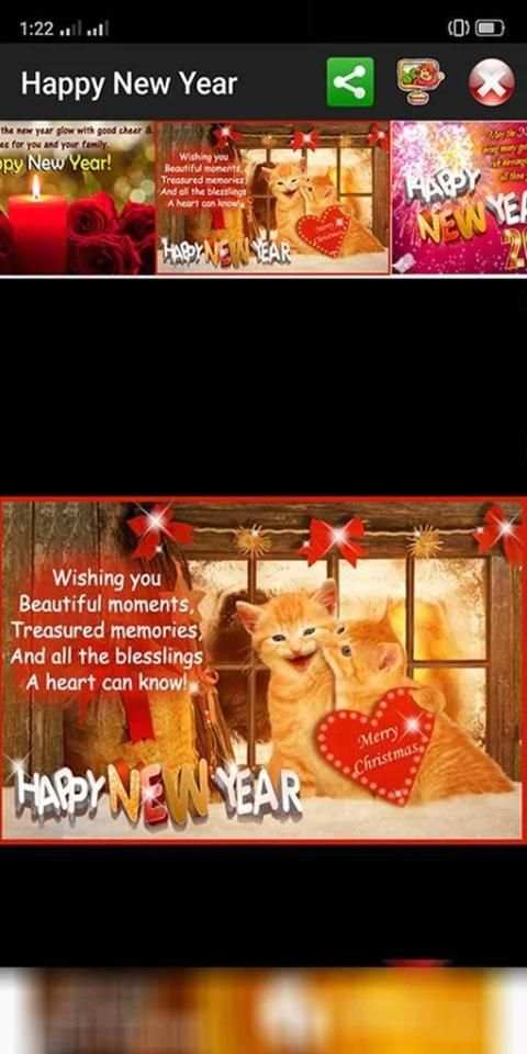 Happy New Year Greetings 2020 स्क्रीनशॉट 3