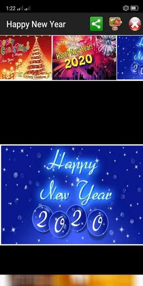 Happy New Year Greetings 2020 स्क्रीनशॉट 8