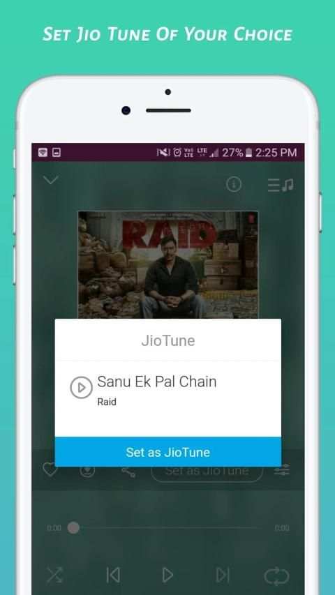 Jio Music : Set Jio Caller Tune स्क्रीनशॉट 1