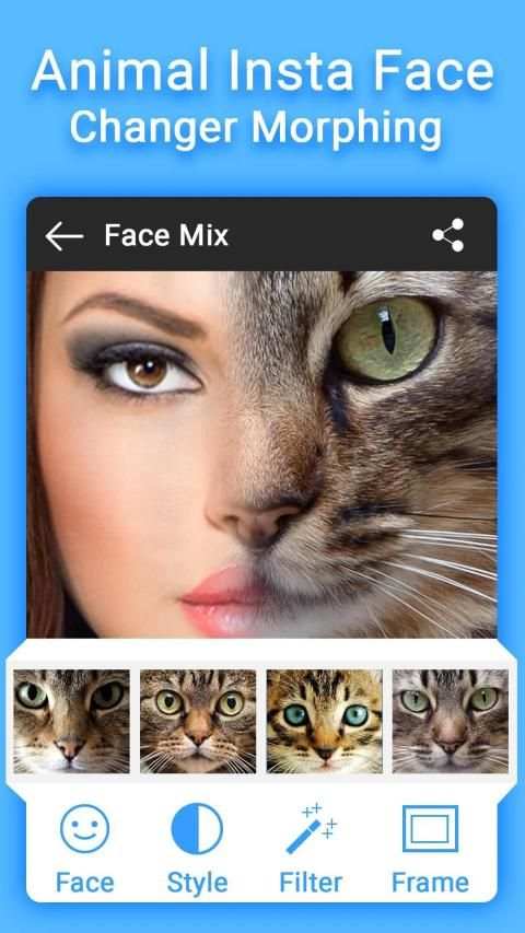 Animal Face Changer - Face Morphing - Maker App screenshot 2
