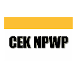 Cek NPWP icon