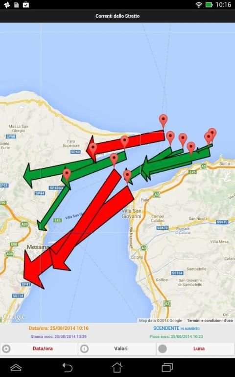 Correnti Stretto di Messina screenshot 4