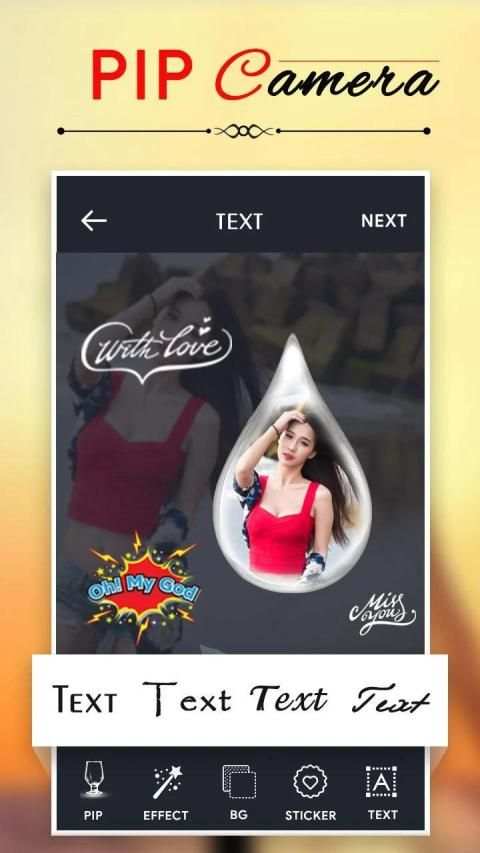 PIP Camera Effect - PIP Camera Photo Editor screenshot 1
