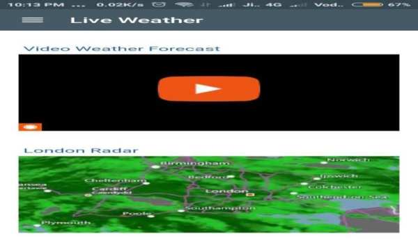 World Weather: A weather forecasting & news app screenshot 1