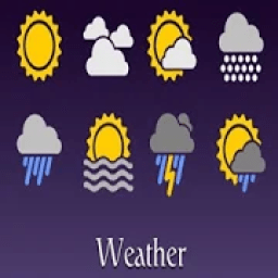 World Weather: A weather forecasting &amp; news app आइकन