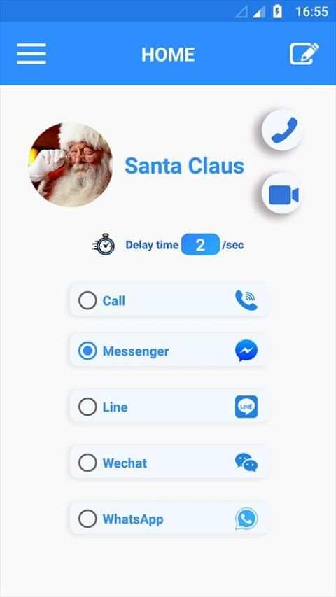 Video llamada de Santa Claus screenshot 3