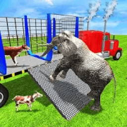 ikon Farm Animal Transporting Truck Driver