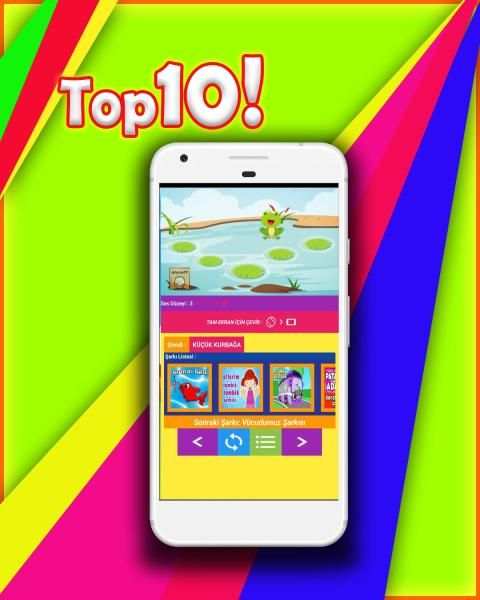 En Sevilen Çocuk Şarkıları Top10 - İnternetsiz screenshot 2
