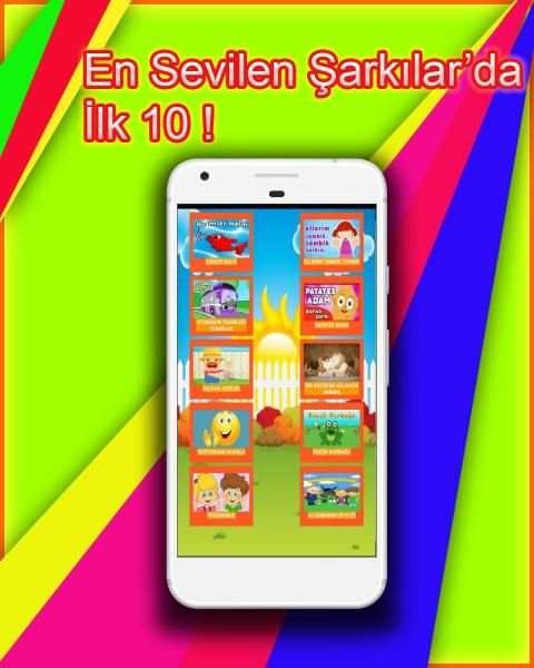 En Sevilen Çocuk Şarkıları Top10 - İnternetsiz screenshot 4