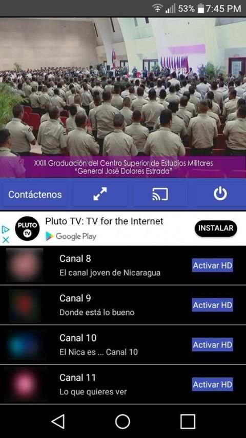 Nica Tv – IPTV Nicaragua – Televisión Digital screenshot 2