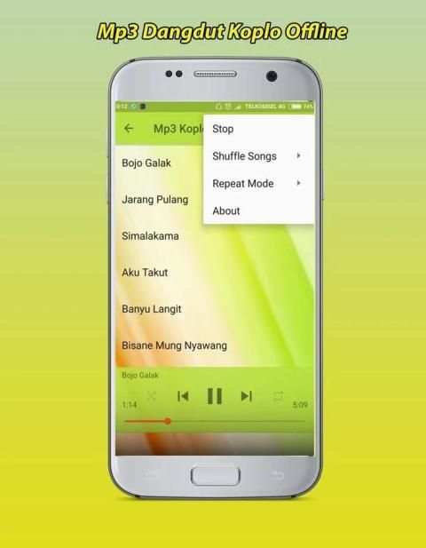 Mp3 Dangdut Koplo Offline screenshot 1