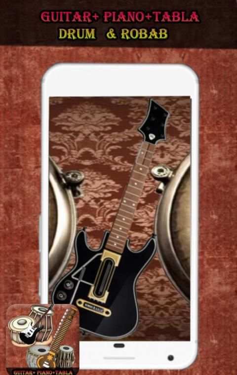Tabla Piano Guitar_Digital Music Maker screenshot 1