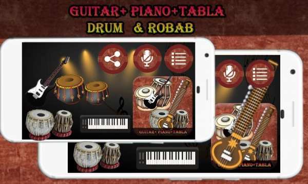 Tabla Piano Guitar_Digital Music Maker screenshot 3