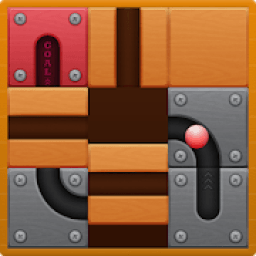 रोल लाल गेंद आइकन