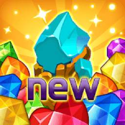 Jewels fantasy : Easy and funny puzzle game