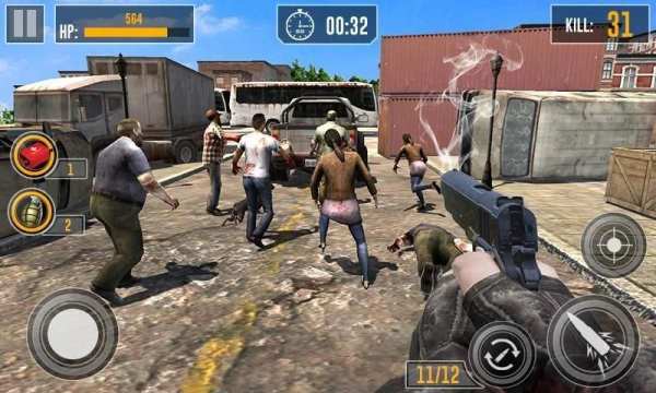 Target Shoot Zombie 3D - Shoot Target Survival screenshot 2