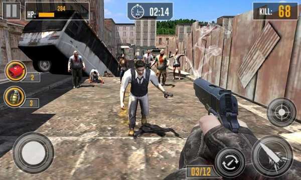 Target Shoot Zombie 3D - Shoot Target Survival screenshot 1