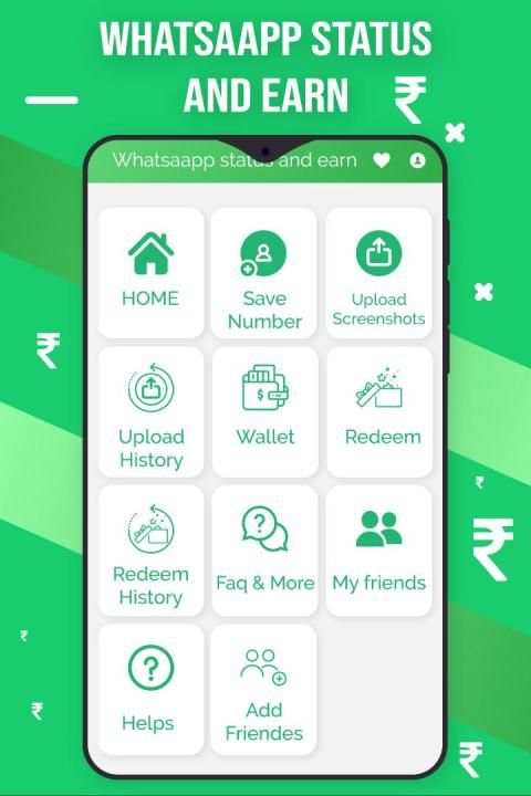 Whatsaapp Status and Earn स्क्रीनशॉट 3