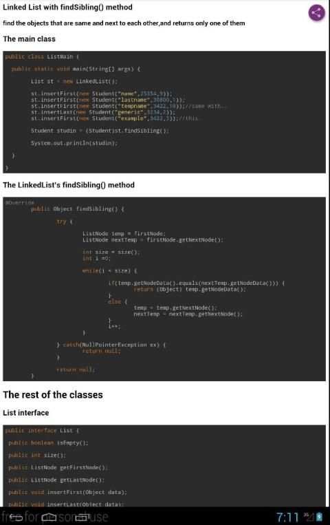 Learn Java: java tutorial screenshot 1