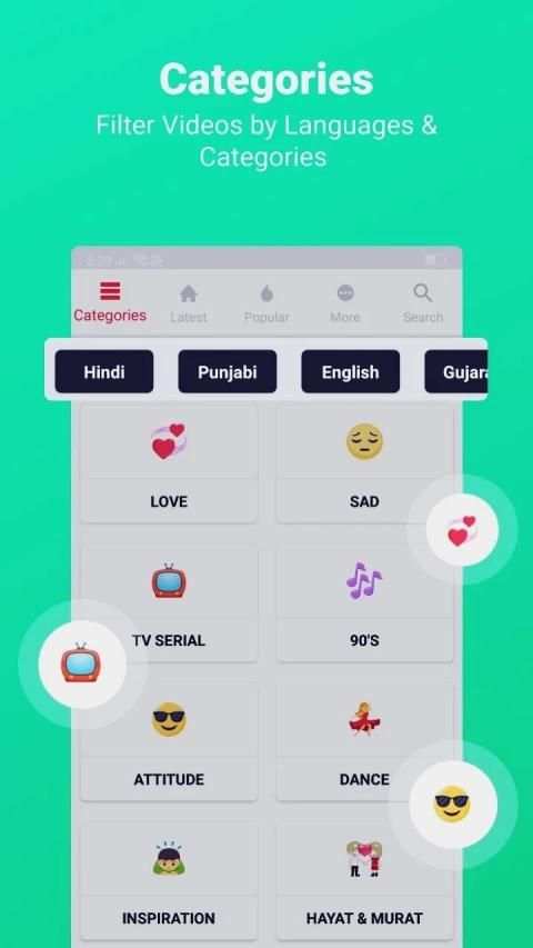 Full Screen Video Status 2019 - VidMing screenshot 1