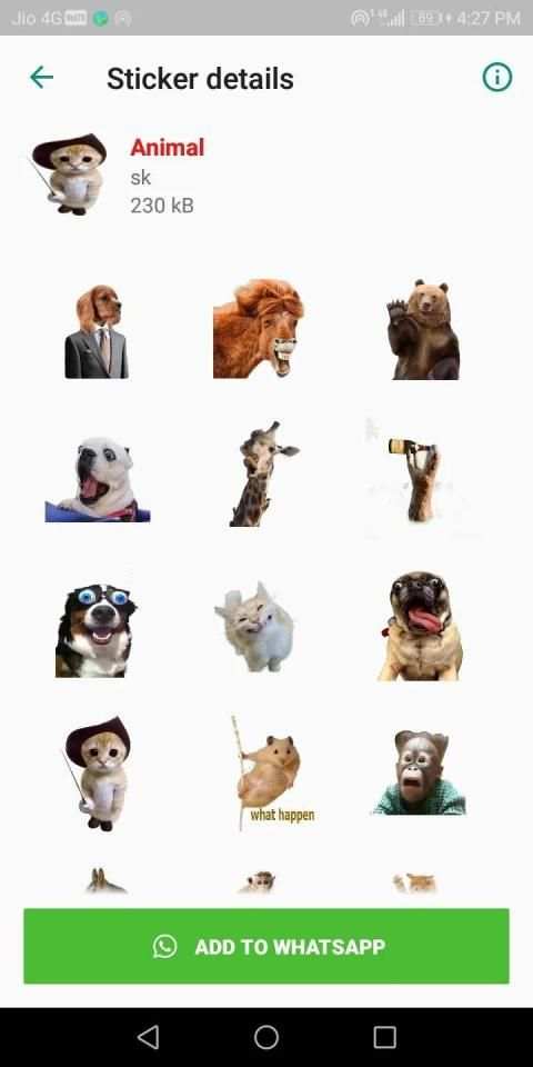 Funny Stickers for whatsapp-WA Stickers App screenshot 4