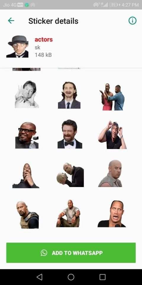 Funny Stickers for whatsapp-WA Stickers App screenshot 3