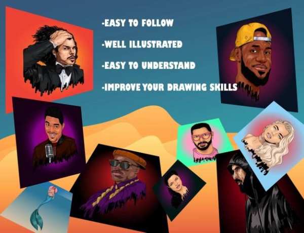 Cartoon any photo - Adobe illustrator tutorial स्क्रीनशॉट 6