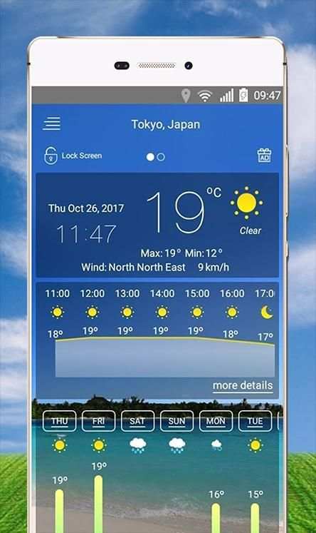 météo - Prévisions météorologiques screenshot 5