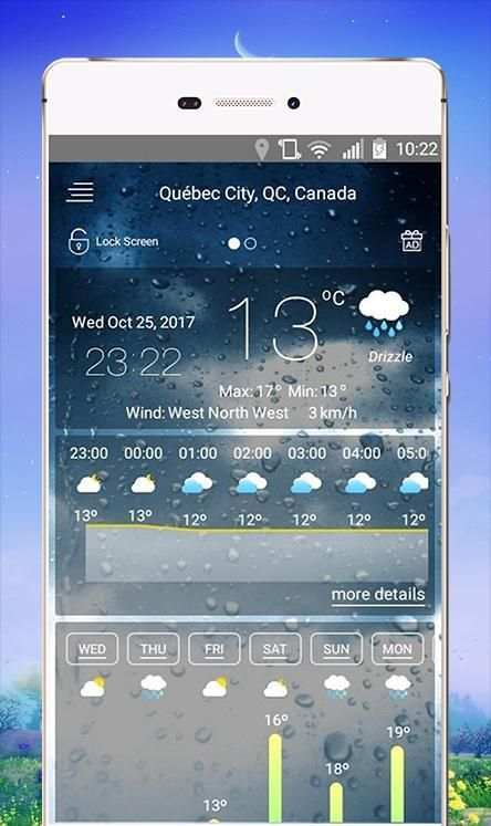 météo - Prévisions météorologiques screenshot 4