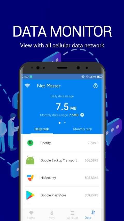 Net Master - Free VPN & Speed Test , WiFi Boost screenshot 5
