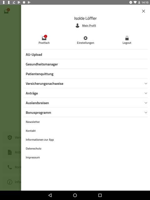 BARMER-App. Alles Wichtige online erledigen. screenshot 4