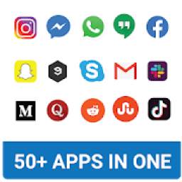 OneSocial: All social media and social networks