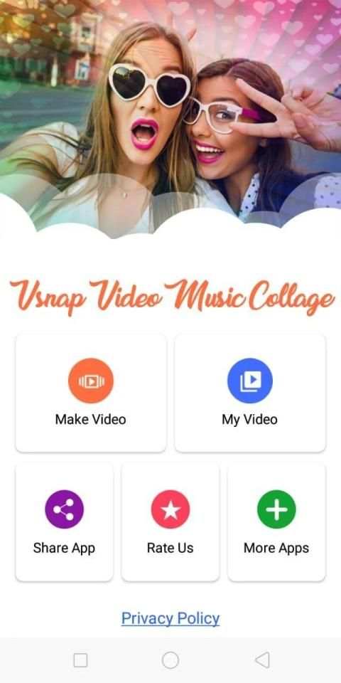 Vsnap Video Music Collage: Slideshow video maker screenshot 4