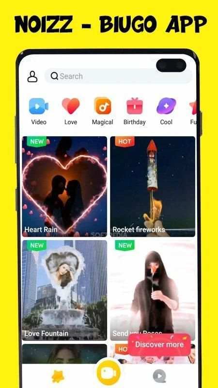 Biugo Magic Video Effect Editor - Noiz Editor screenshot 3