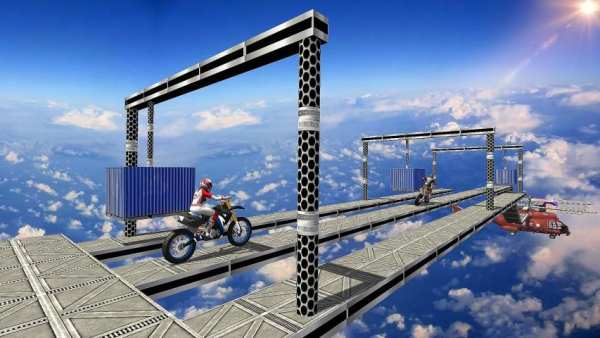 Real Stunt Bike Racing Tricks: Motorcycle Stunting स्क्रीनशॉट 1