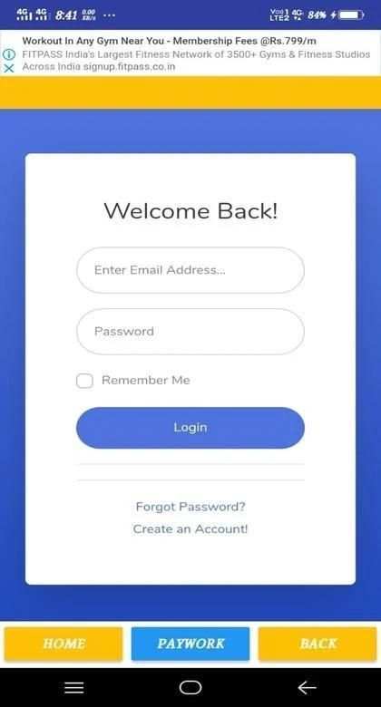 Paywork Tech स्क्रीनशॉट 1