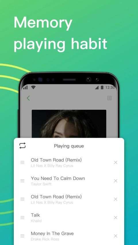 Free Music Player - Mp3，Audio Player，HD Player Pro screenshot 2