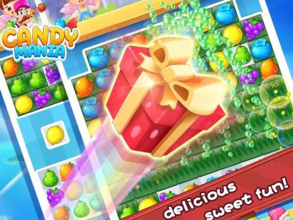 Sweet Candy Fever - New Fruit Crush Game Free