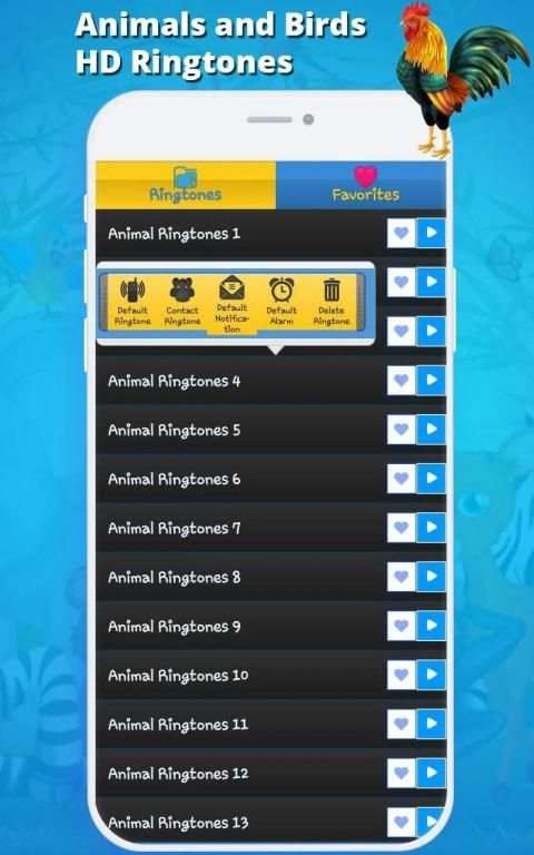 Animal Ringtones 2019 स्क्रीनशॉट 2