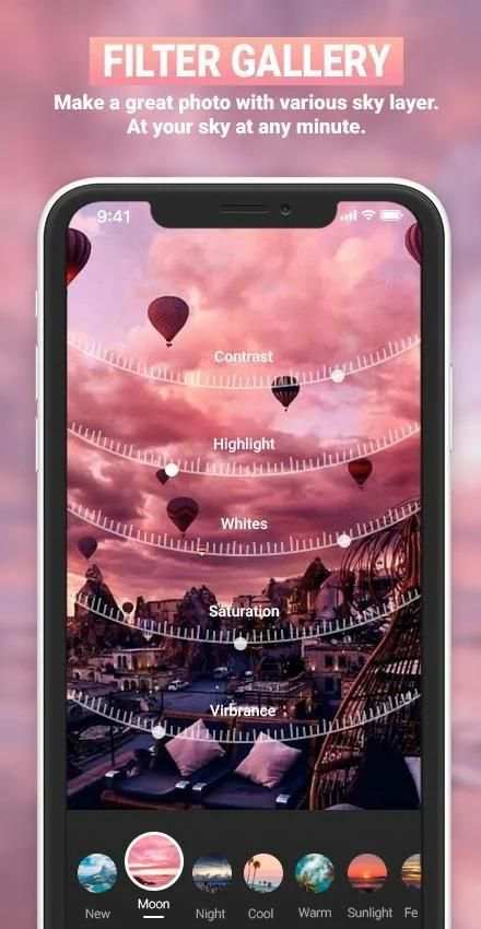 Sky Filter - Sky Camera Effect, Sky Photo Editor screenshot 4