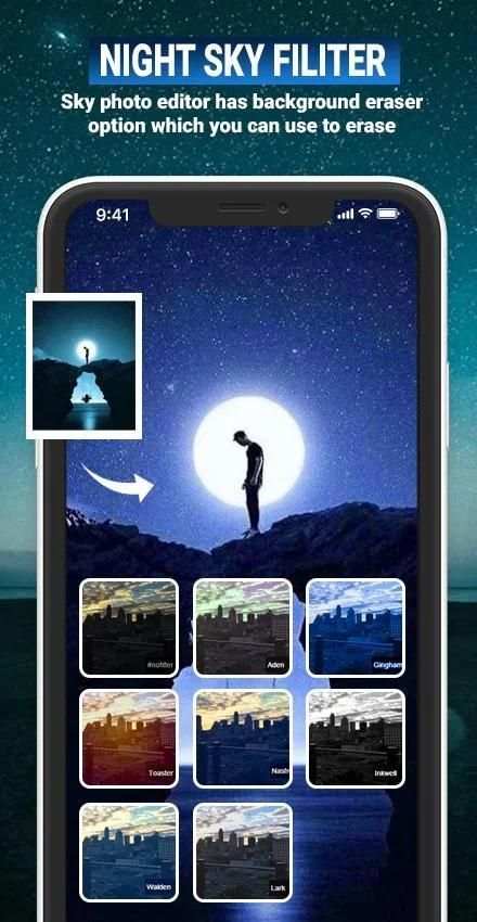 Sky Filter - Sky Camera Effect, Sky Photo Editor screenshot 1